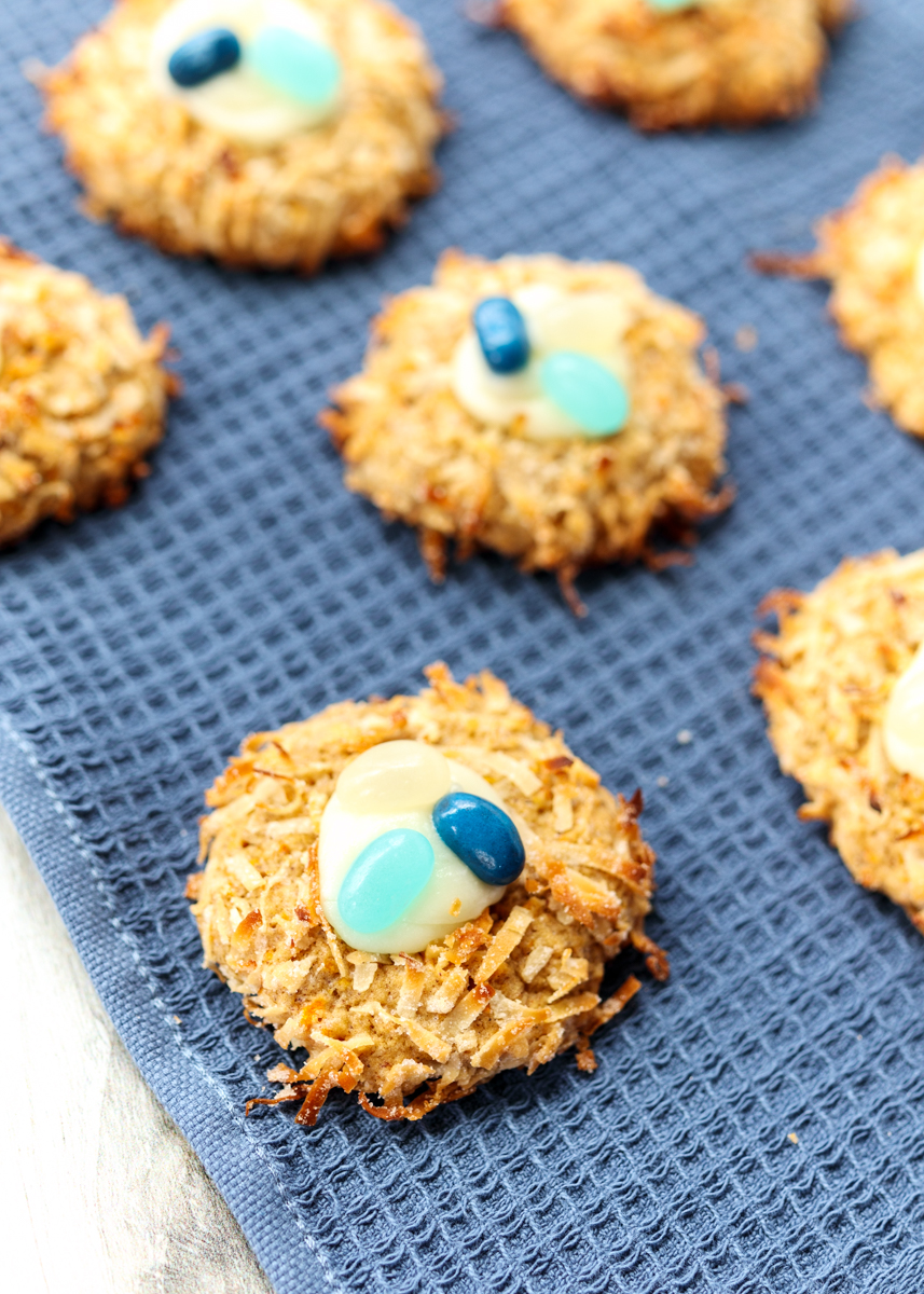 Carrot Cake Nest Cookies