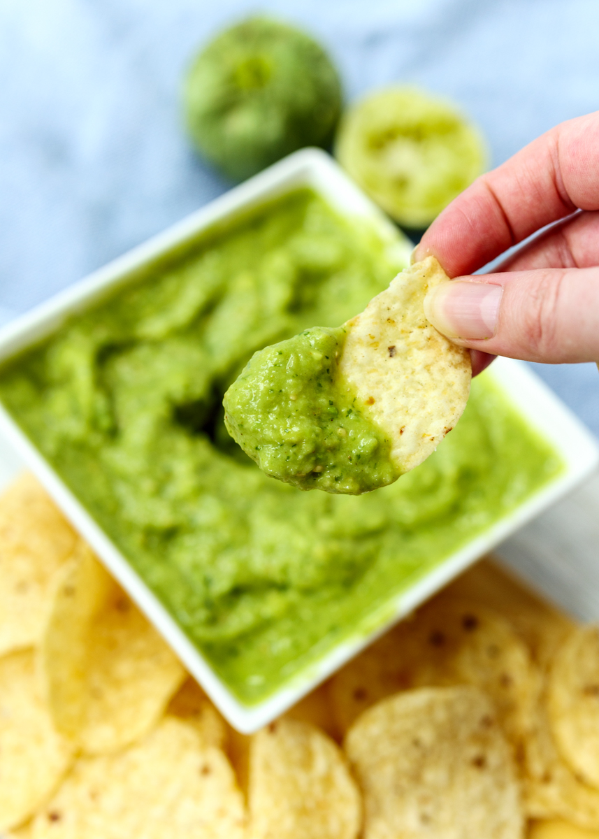 Tomatillo Guacamole  |  Lemon & Mocha