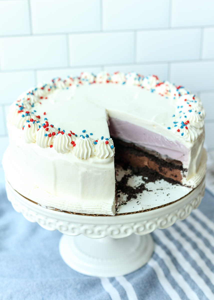 Classic Ice Cream Cake  |  Lemon & Mocha