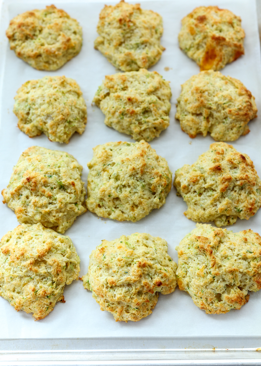 Three Cheese Zucchini Biscuits  |  Lemon & Mocha