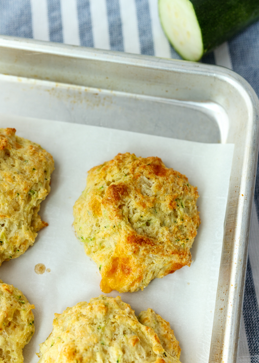 Three Cheese Zucchini Biscuits  |  Lemon & Mocha