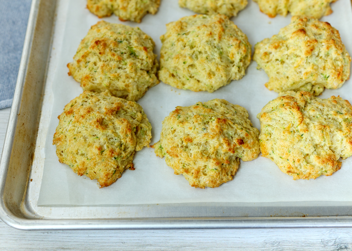 Three Cheese Zucchini Biscuits  |  Lemon & Mocha