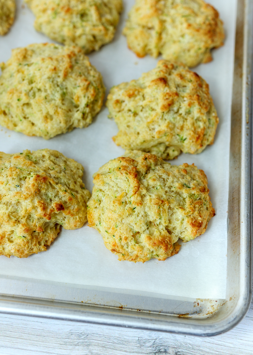 Three Cheese Zucchini Biscuits  |  Lemon & Mocha