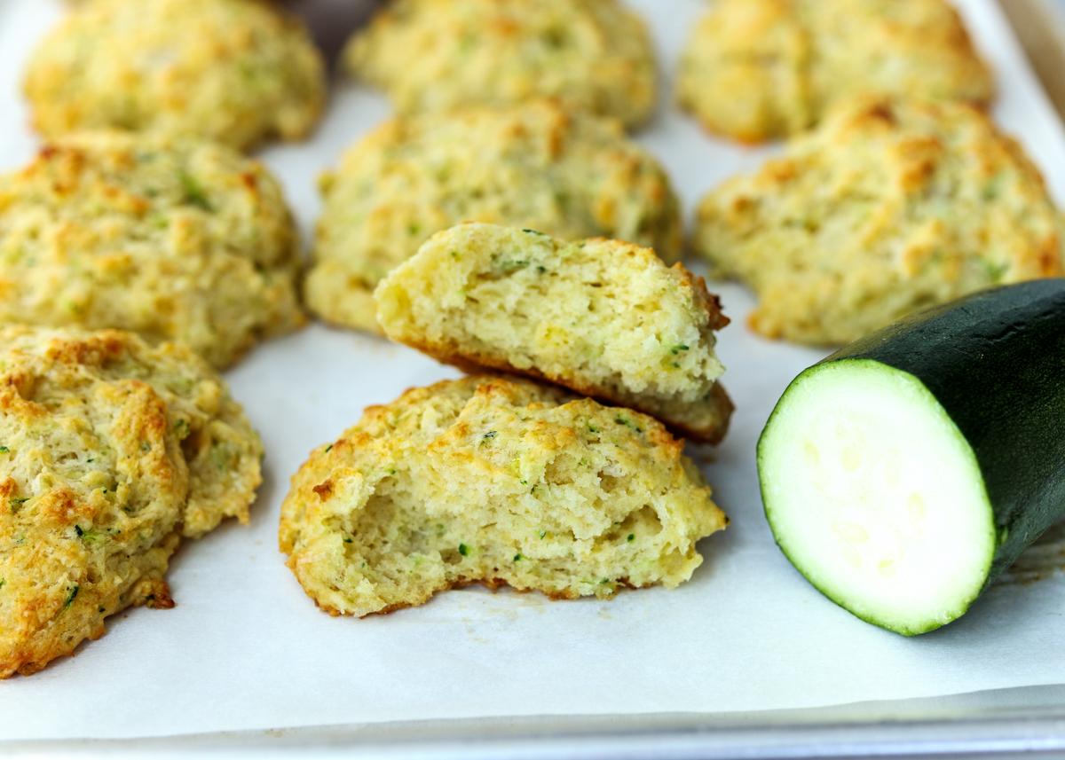 Three Cheese Zucchini Biscuits  |  Lemon & Mocha