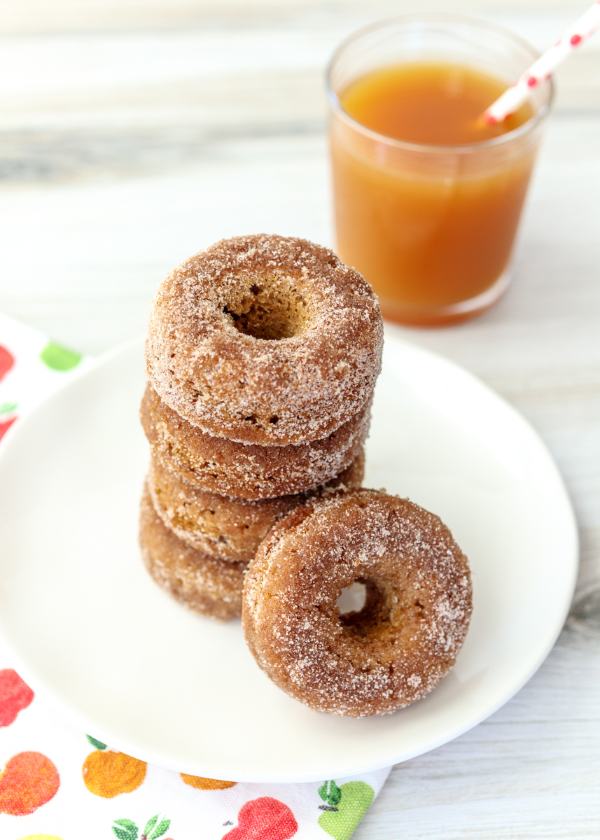 Baked Apple Cider Donuts  |  Lemon & Mocha