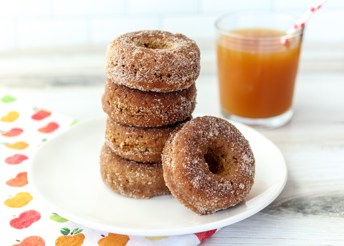 Baked Apple Cider Donuts  |  Lemon & Mocha
