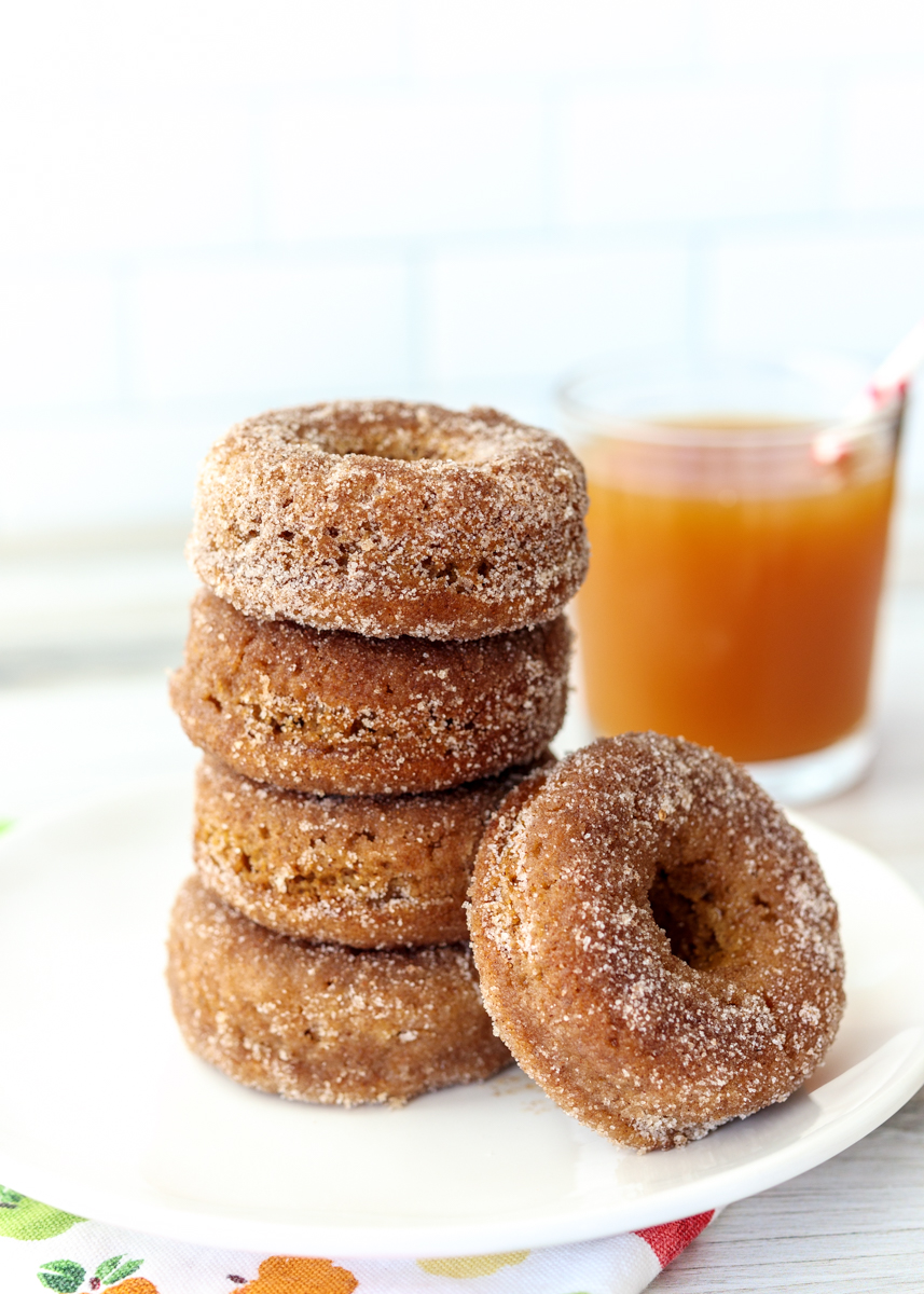 Baked Apple Cider Donuts  |  Lemon & Mocha