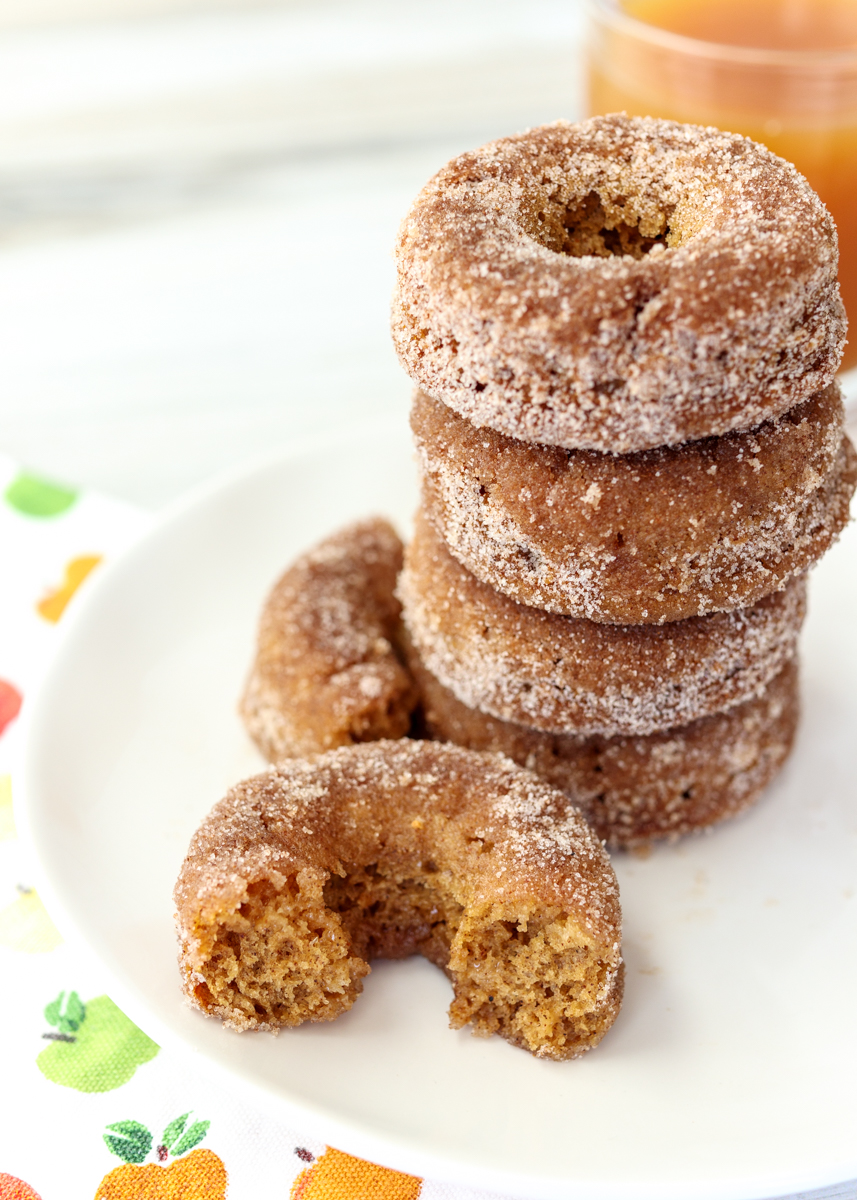 Baked Apple Cider Donuts  |  Lemon & Mocha