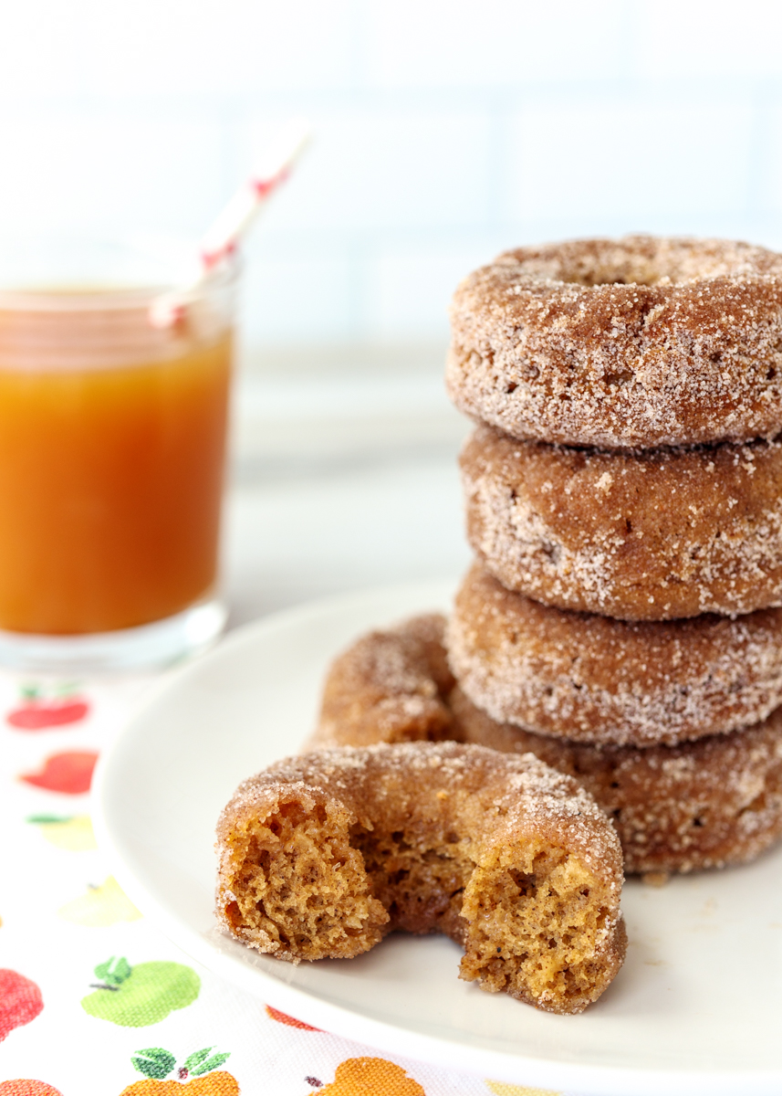 Baked Apple Cider Donuts  |  Lemon & Mocha