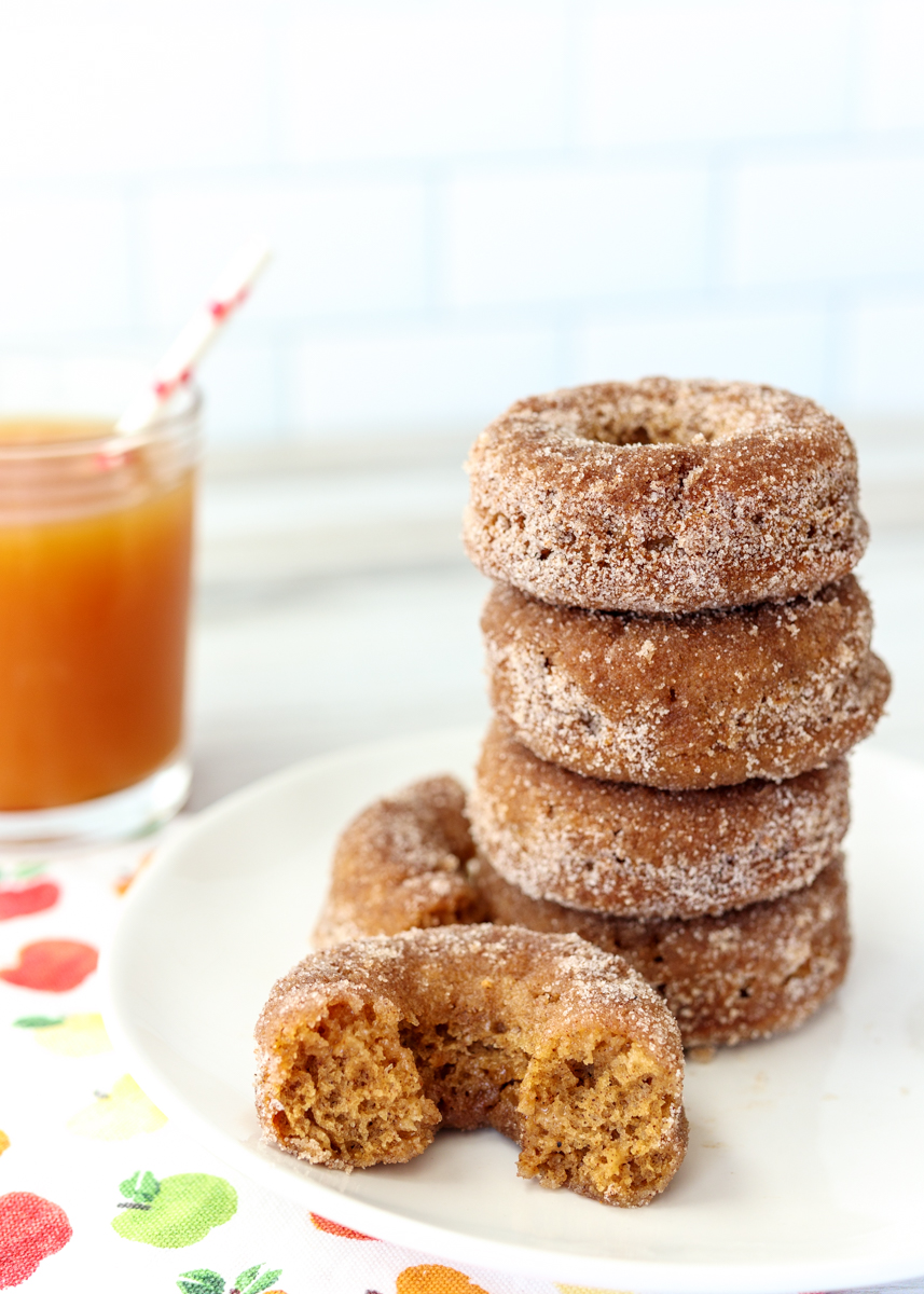 Baked Apple Cider Donuts  |  Lemon & Mocha