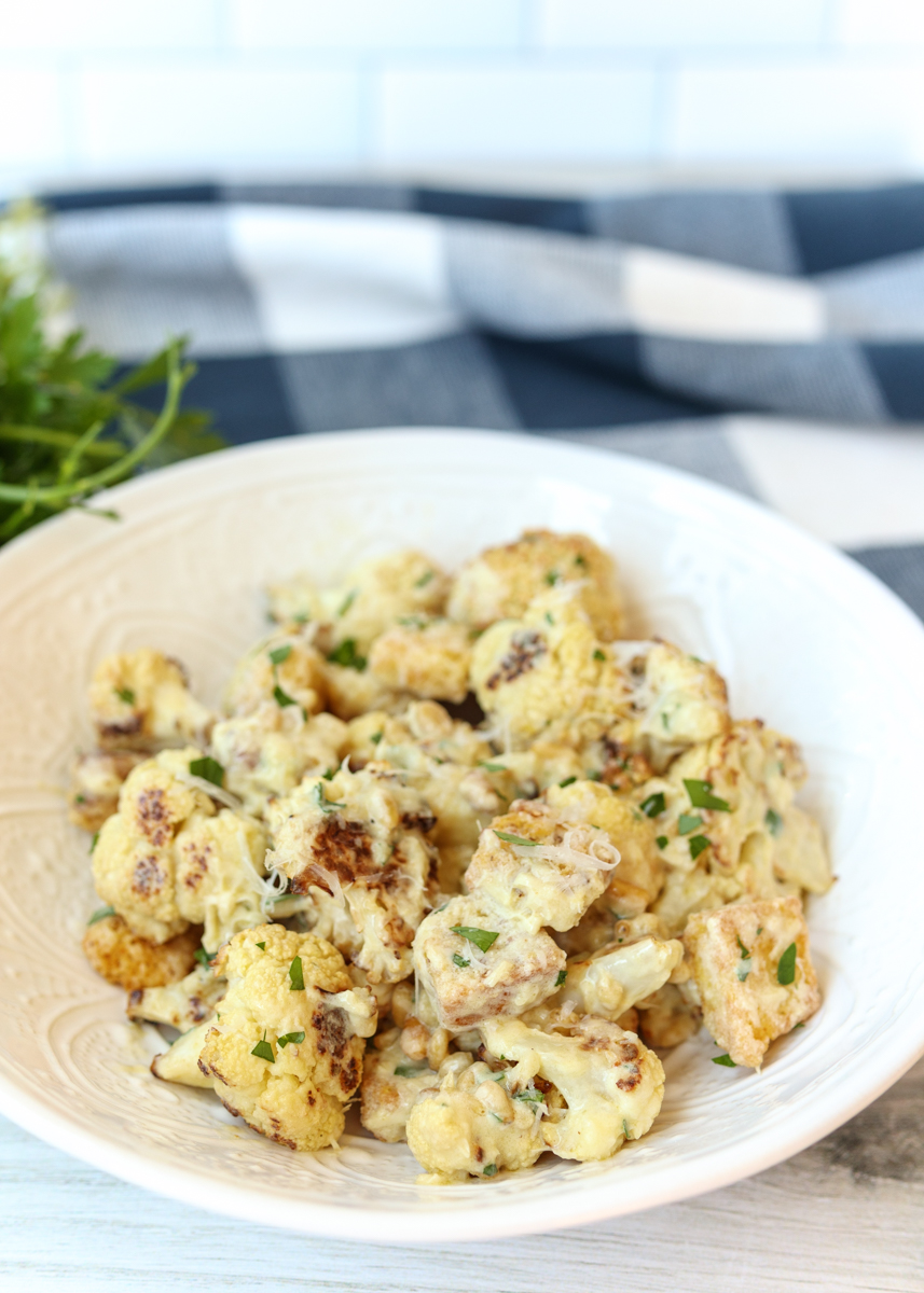 Roasted Cauliflower Caesar Salad  |  Lemon & Mocha