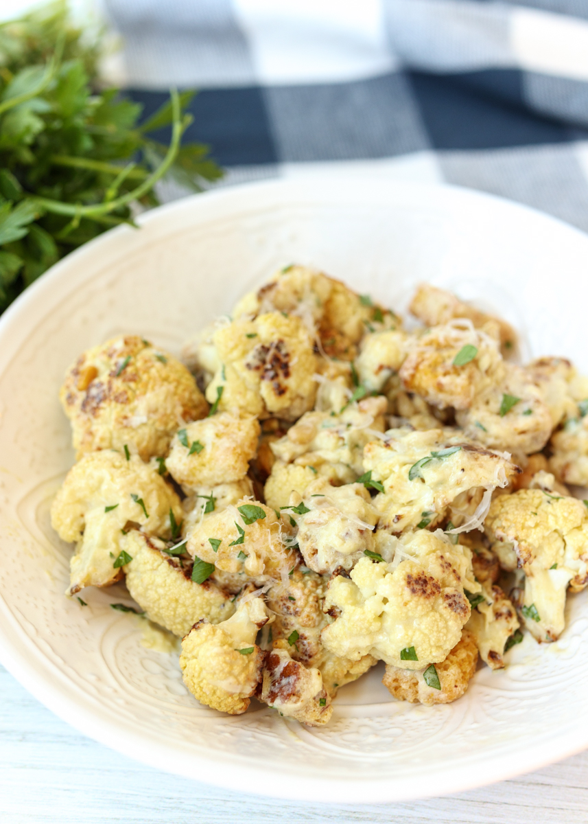 Roasted Cauliflower Caesar Salad  |  Lemon & Mocha