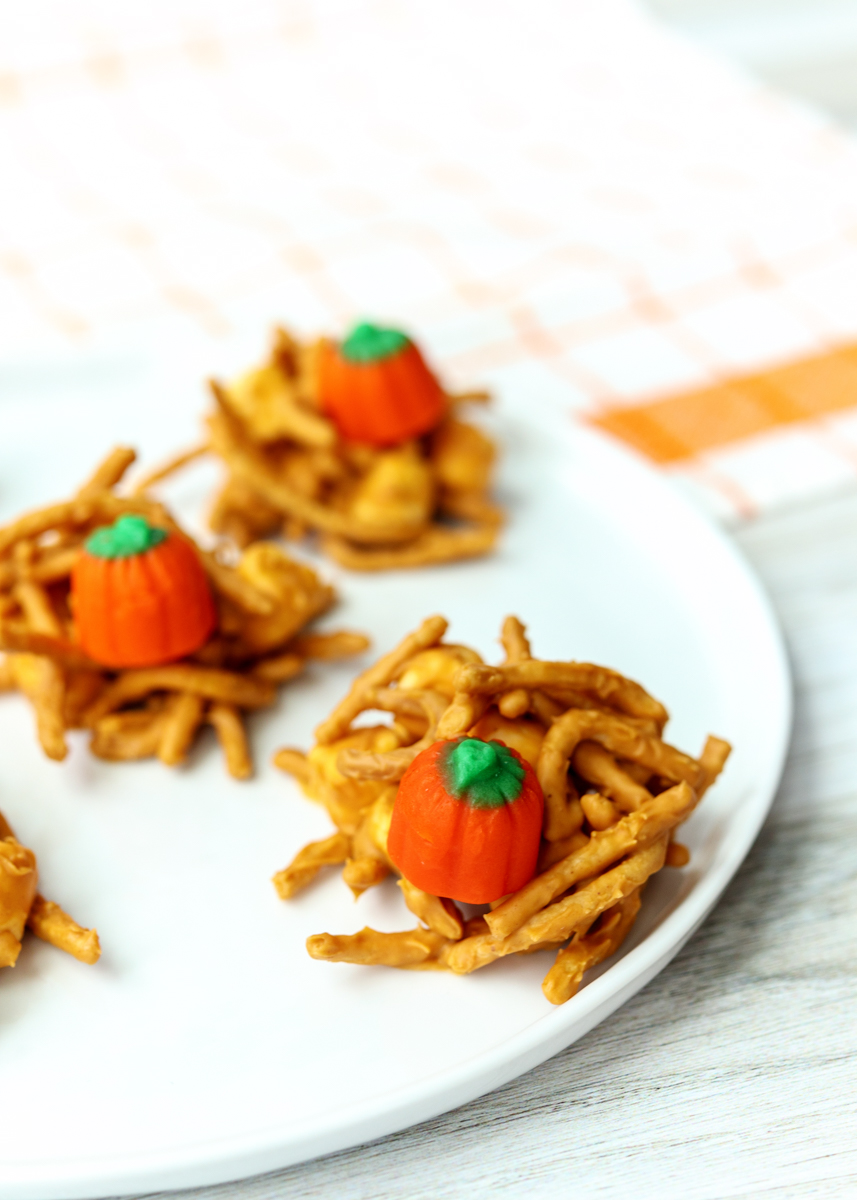 Butterscotch Pumpkin Haystacks  |  Lemon & Mocha