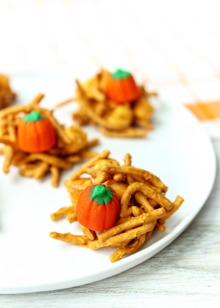 Butterscotch Pumpkin Haystacks  |  Lemon & Mocha