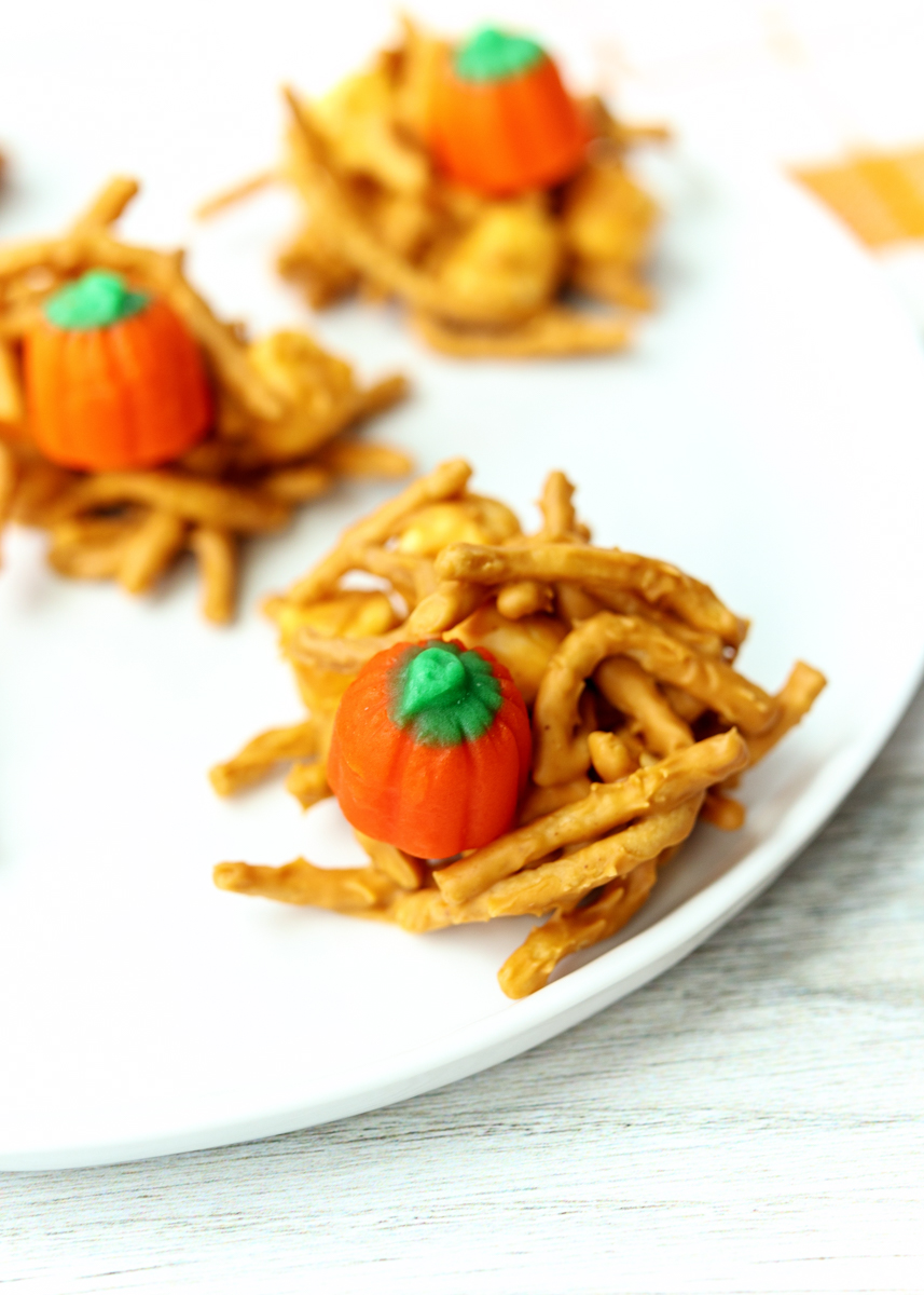 Butterscotch Pumpkin Haystacks  |  Lemon & Mocha