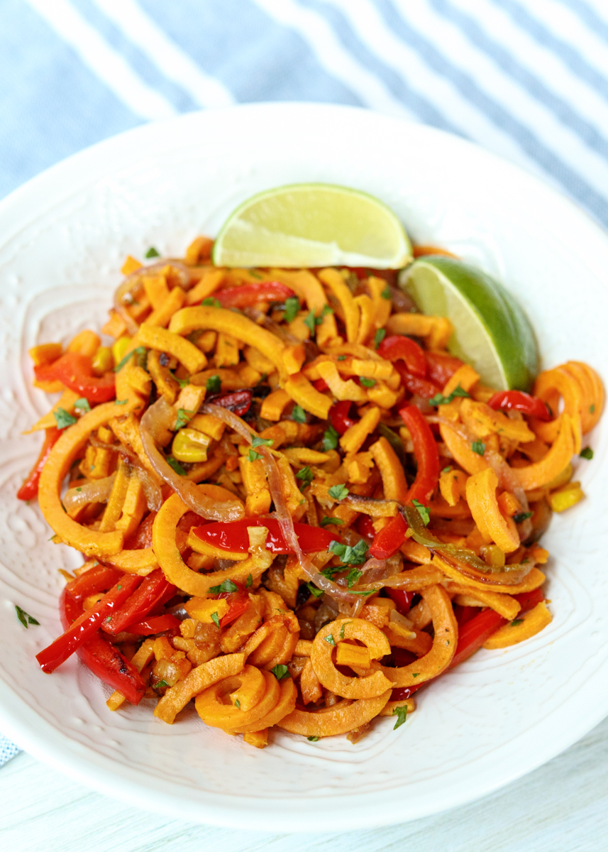 Southwestern Sweet Potato Noodles  |  Lemon & Mocha