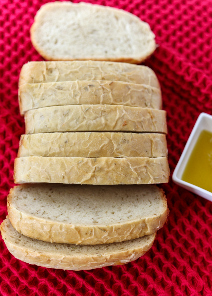 Olive Oil Rosemary Bread  |  Lemon & Mocha