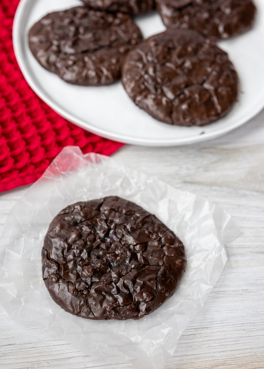 Flourless Chocolate Walnut Cookies  |  Lemon & Mocha