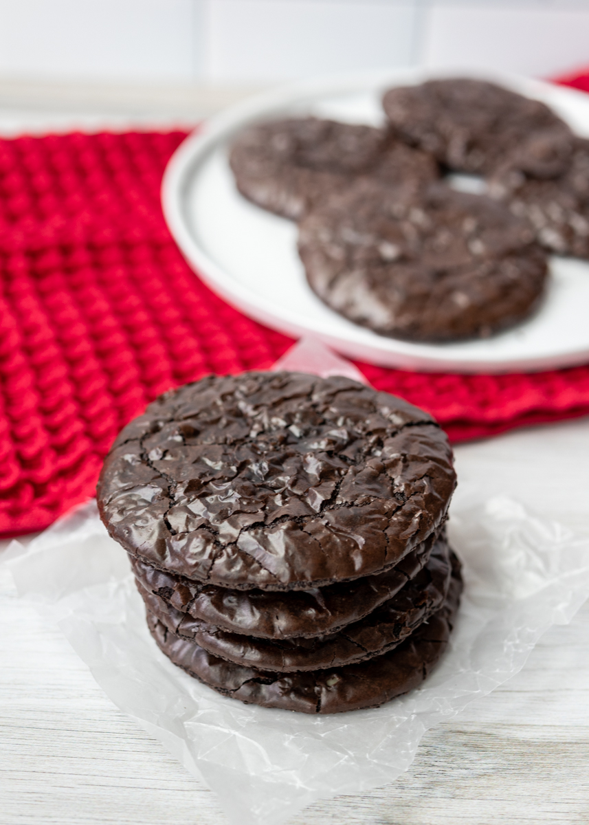 Flourless Chocolate Walnut Cookies  |  Lemon & Mocha