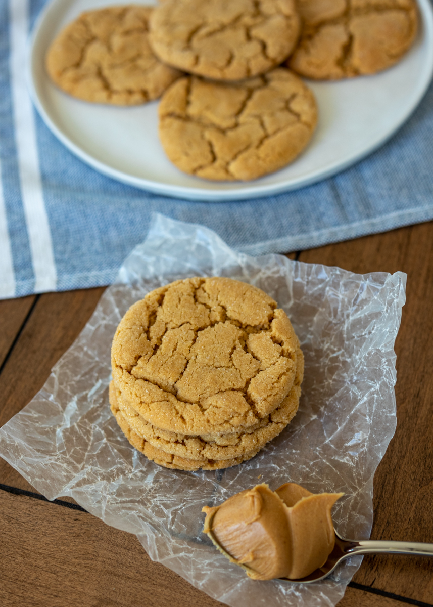 Chewy Peanut Butter Cookies