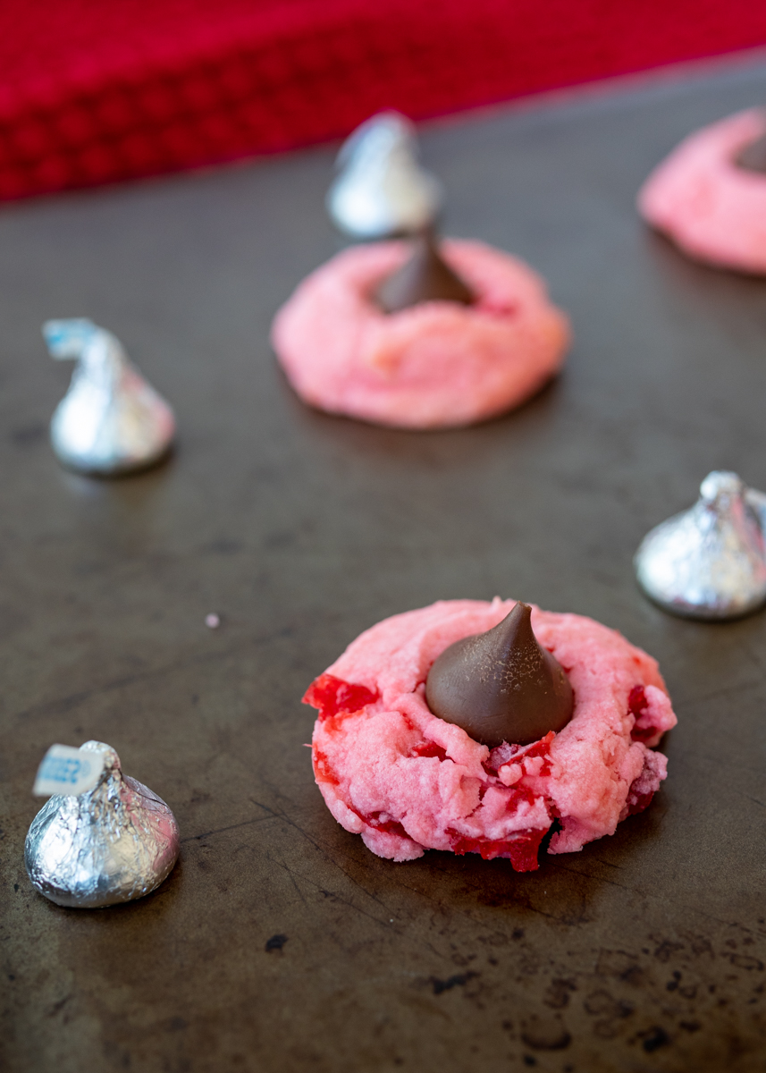 Cherry Kiss Cookies  |  Lemon & Mocha