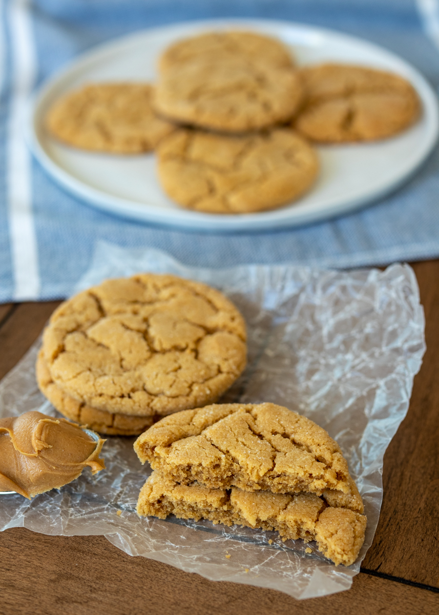 Chewy Peanut Butter Cookies  |  Lemon & Mocha