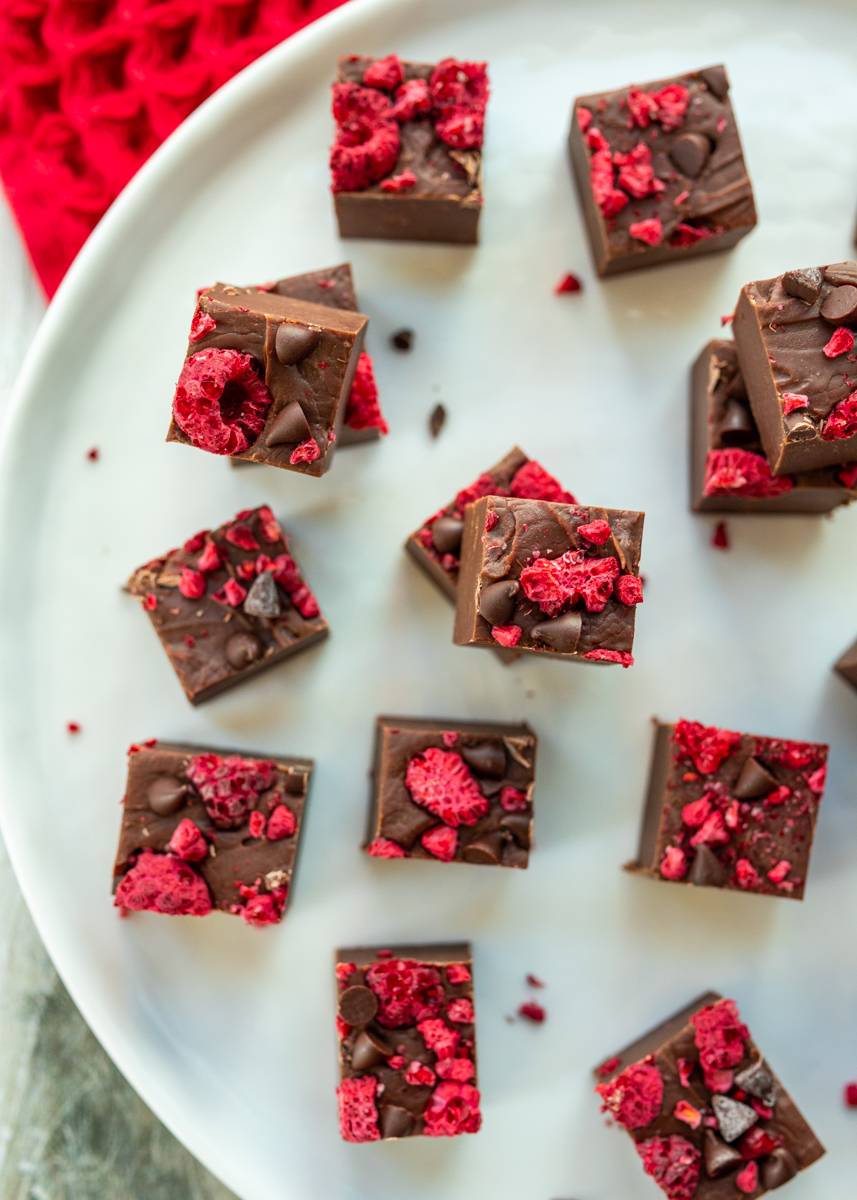 Dark Chocolate Raspberry Fudge  |  Lemon & Mocha