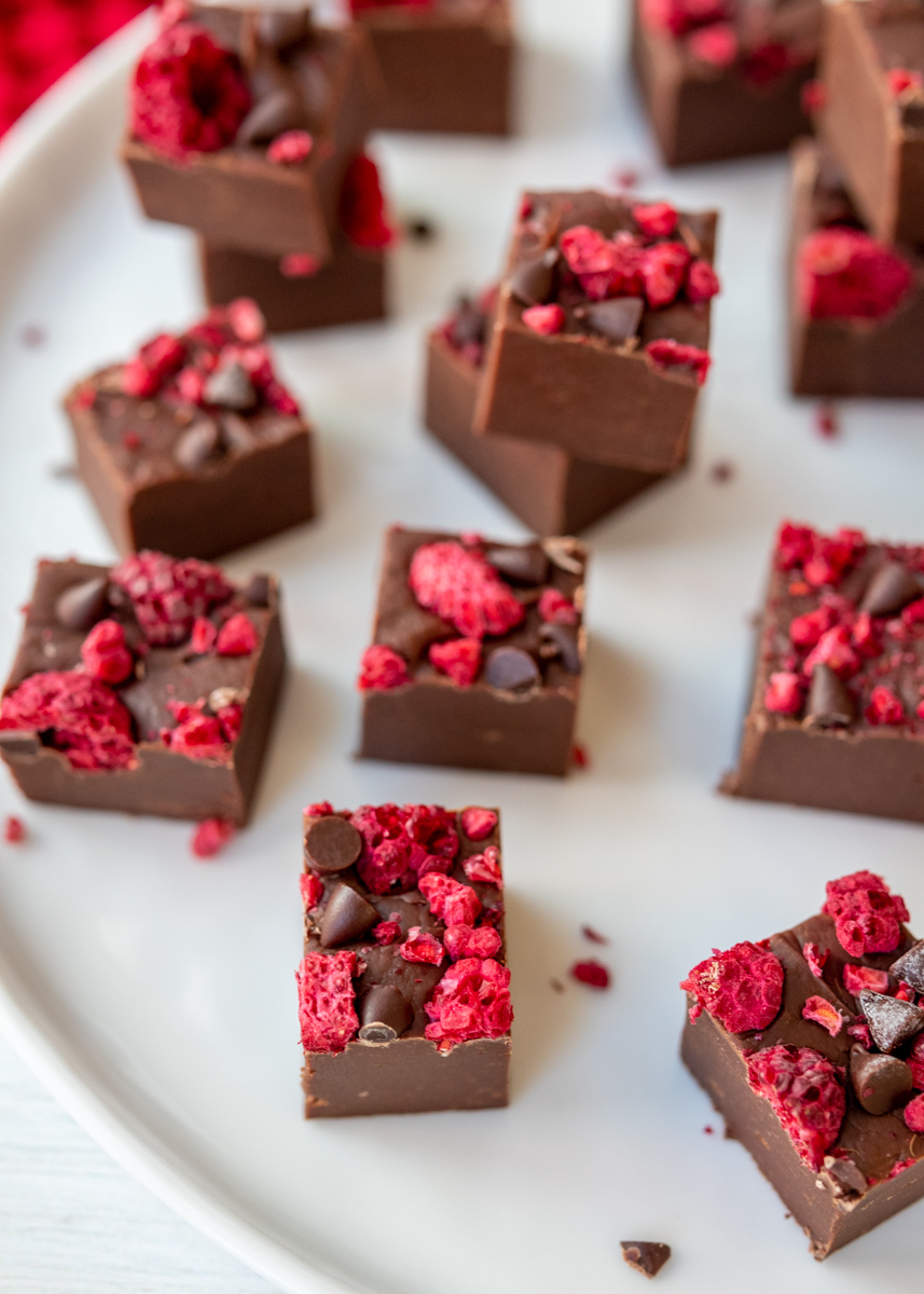 Dark Chocolate Raspberry Fudge  |  Lemon & Mocha