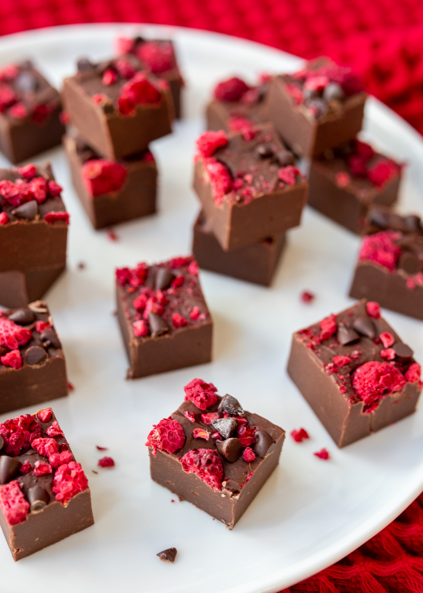 Dark Chocolate Raspberry Fudge  |  Lemon & Mocha