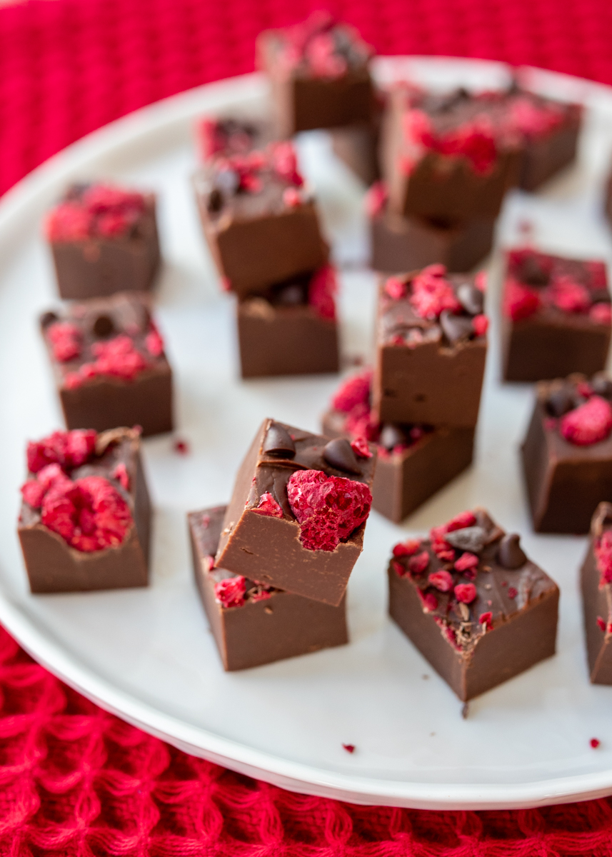 Dark Chocolate Raspberry Fudge  |  Lemon & Mocha