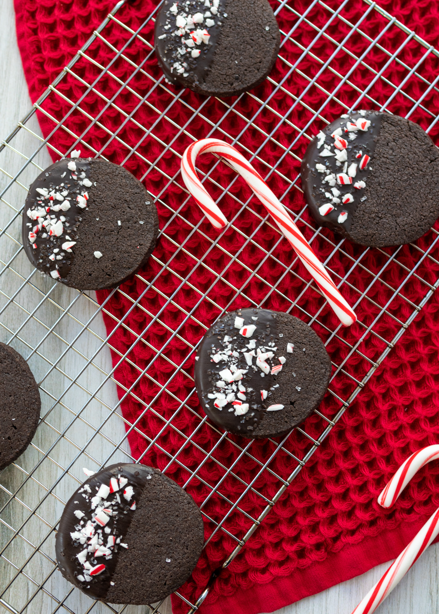 Double Chocolate Peppermint Cookies  |  Lemon & Mocha