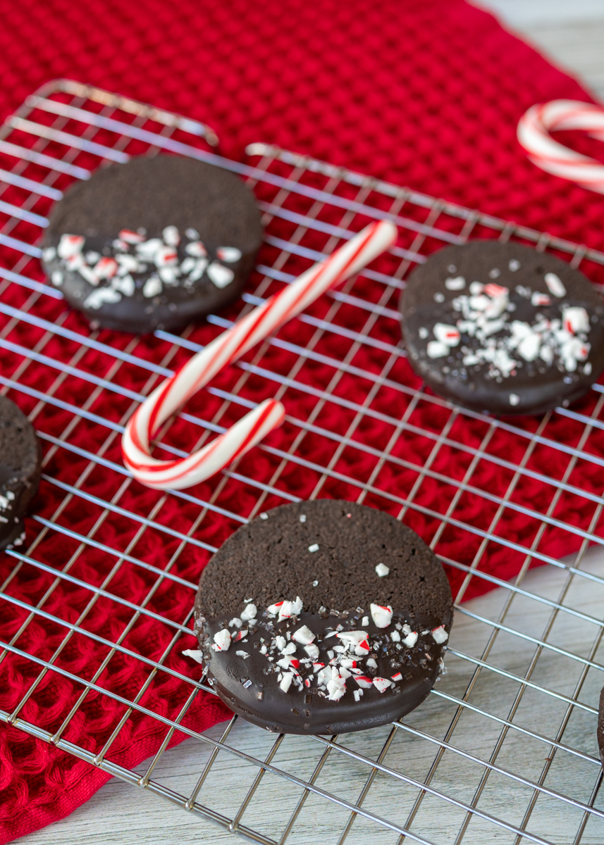 Double Chocolate Peppermint Cookies  |  Lemon & Mocha