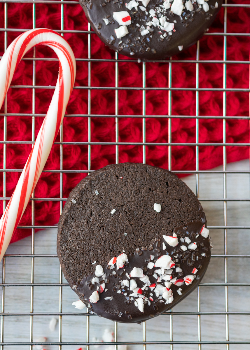 Double Chocolate Peppermint Cookies  |  Lemon & Mocha