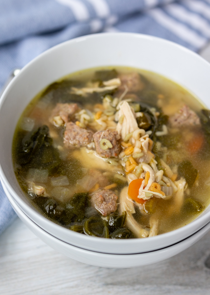 Italian Wedding Soup  |  Lemon & Mocha