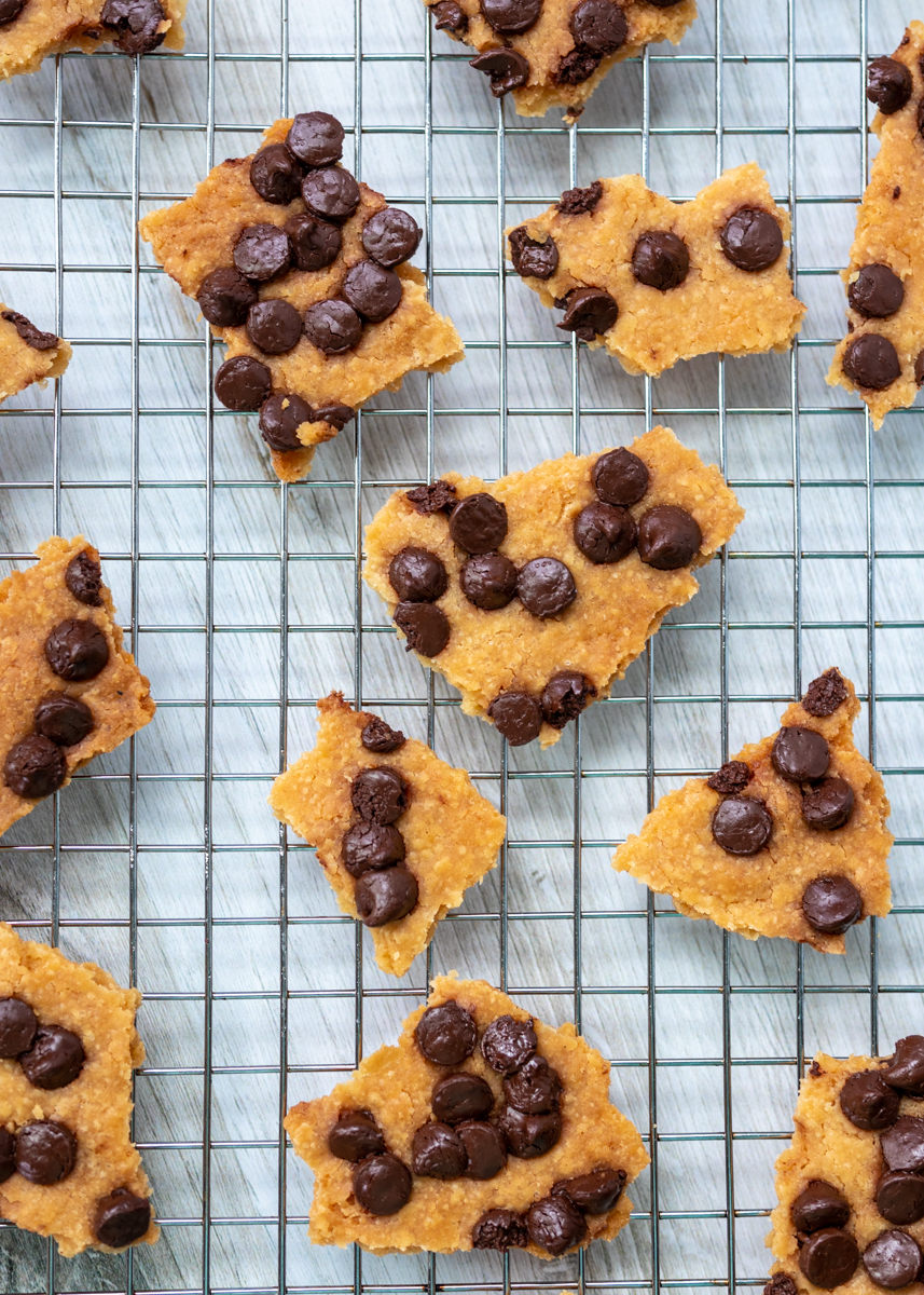 Chocolate Chip Cookie Brittle  |  Lemon & Mocha