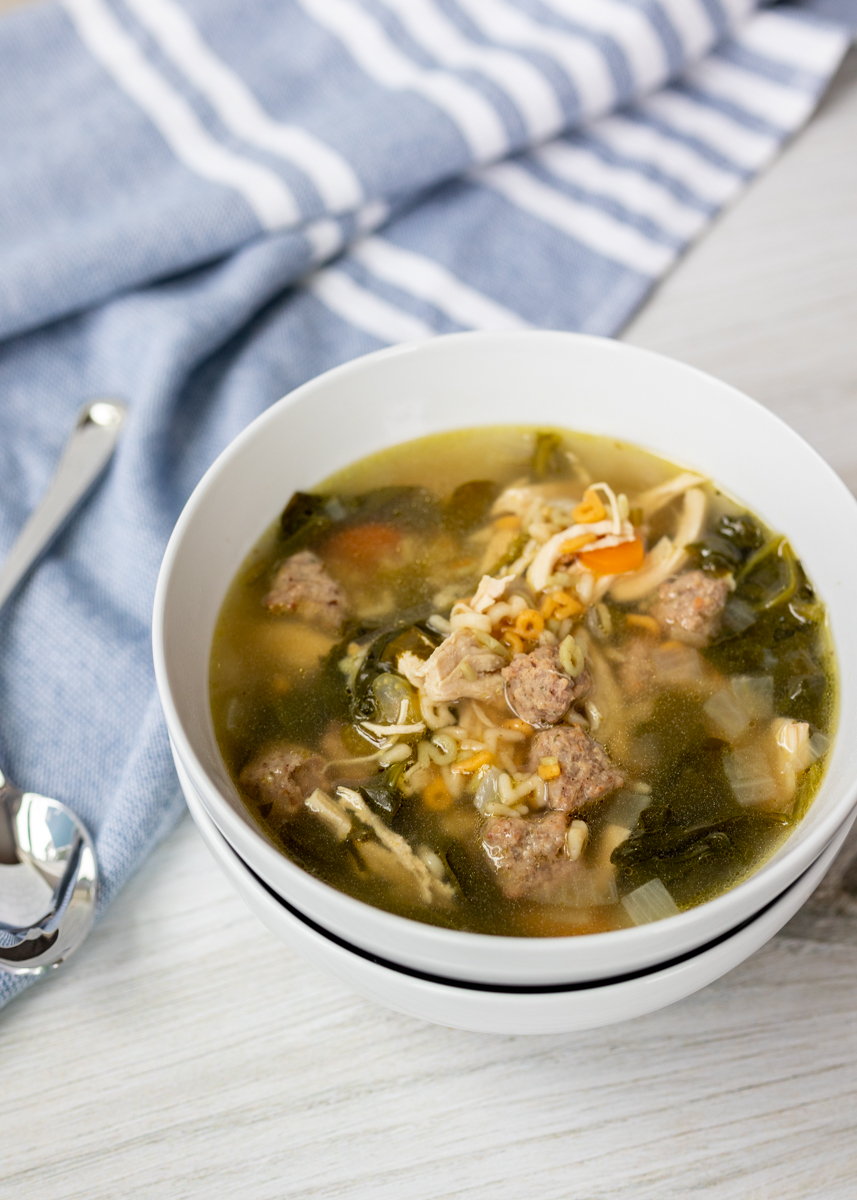 Italian Wedding Soup  |  Lemon & Mocha