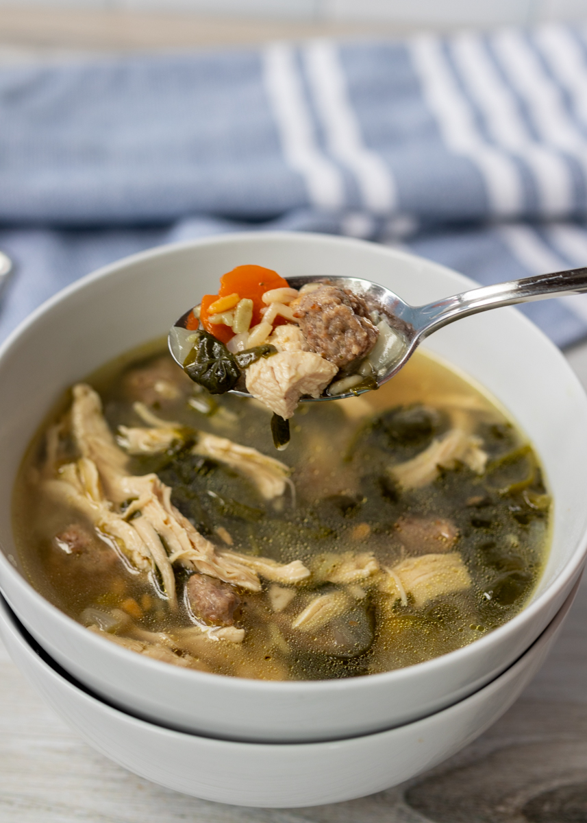 Italian Wedding Soup  |  Lemon & Mocha