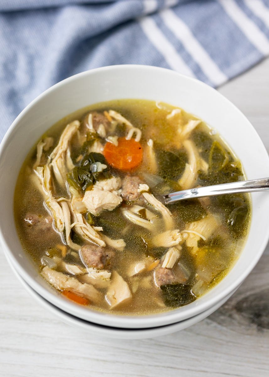 Italian Wedding Soup  |  Lemon & Mocha