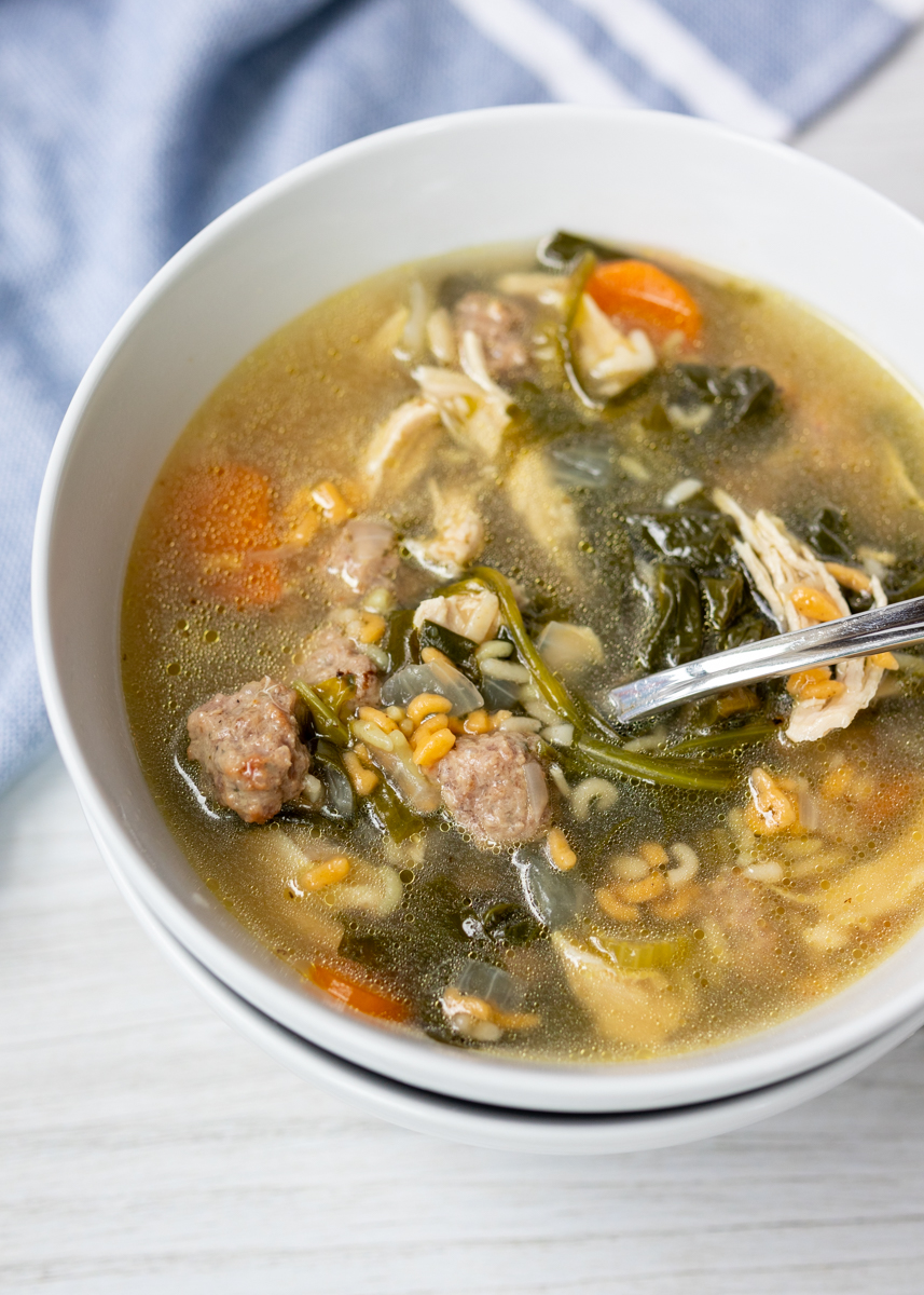 Italian Wedding Soup  |  Lemon & Mocha