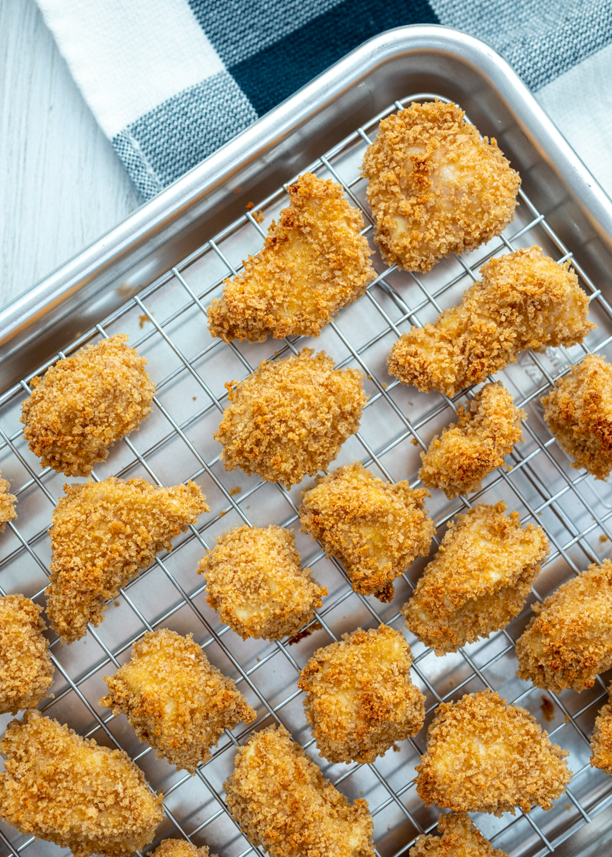 Freezer Friendly Easy Baked Chicken Nuggets  |  Lemon & Mocha